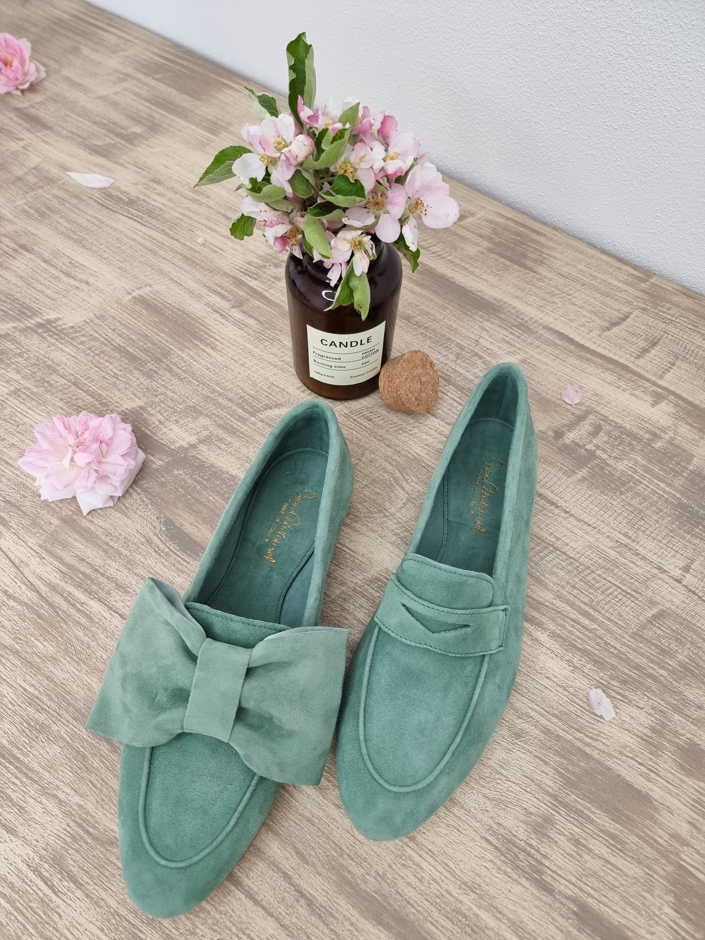 Ballerina Baguette Green Waterfalls