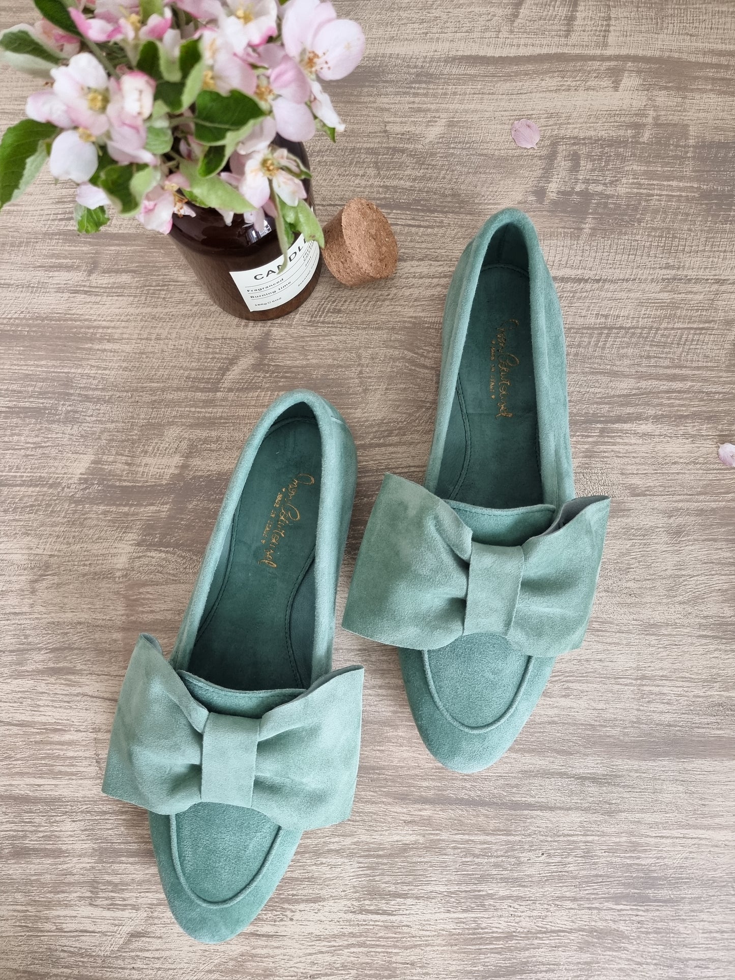 Ballerina Baguette Green Waterfalls