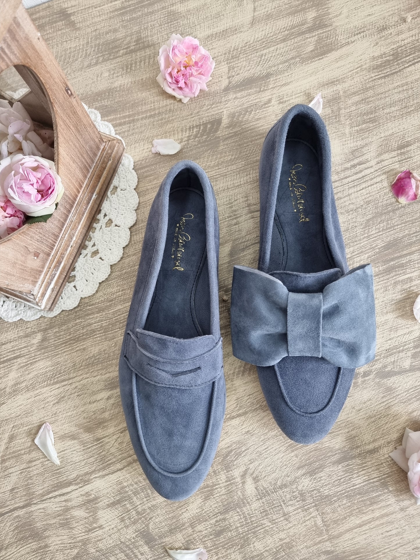 Ballerina Baguette Dusty Blue
