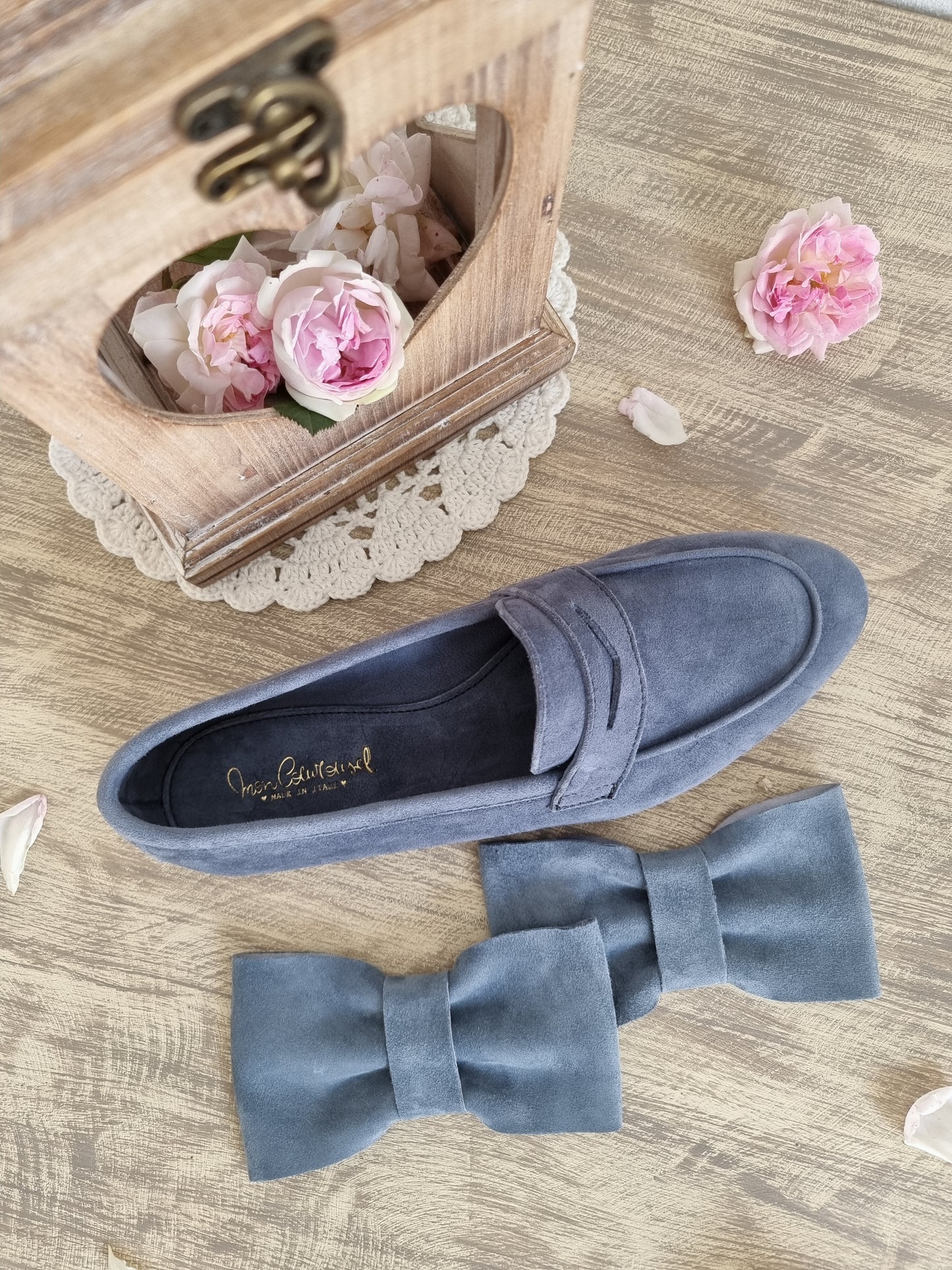 Ballerina Baguette Dusty Blue